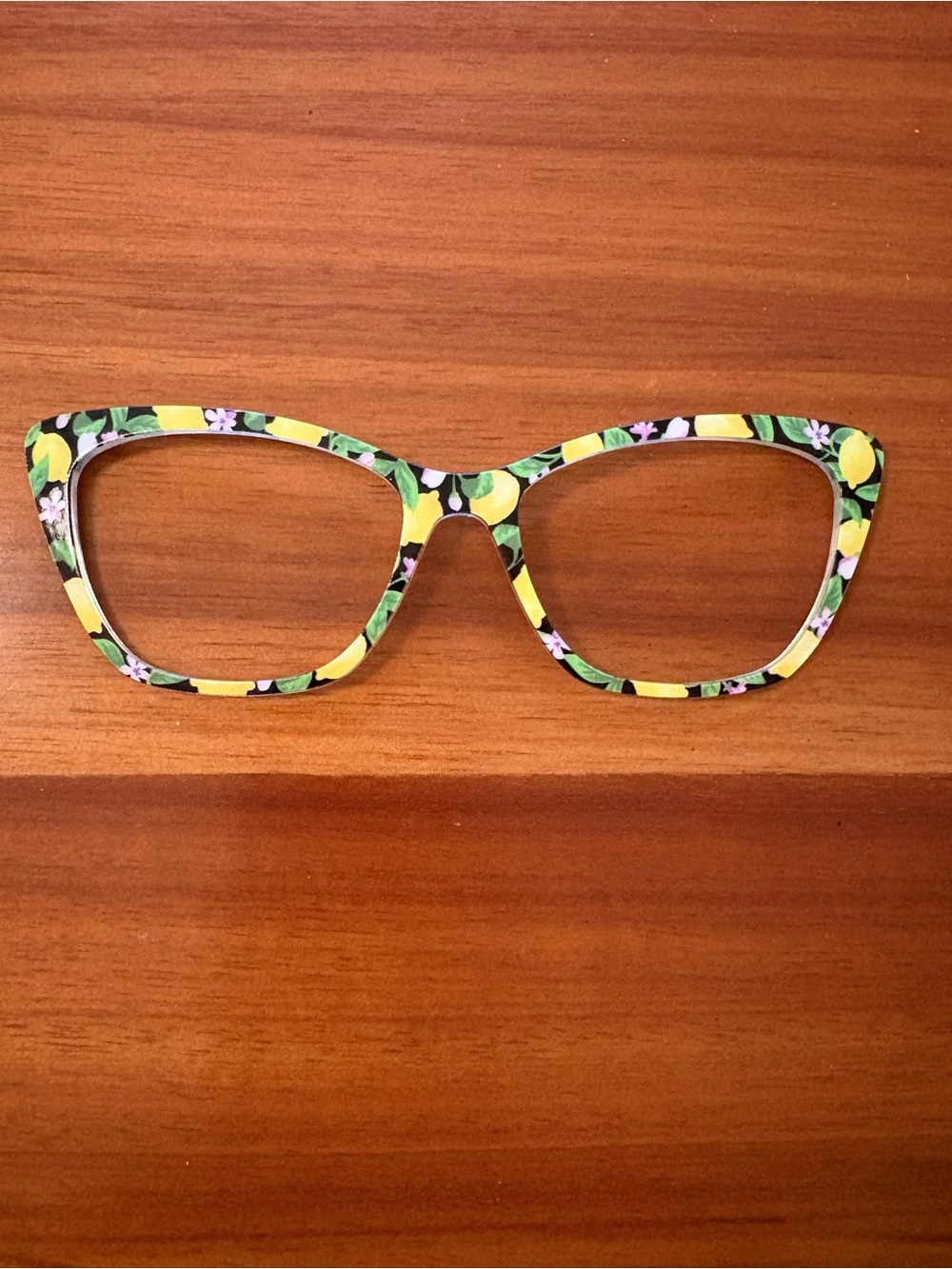 Lemon Zest Pair Eyewear glasses topper for the Wanda frame